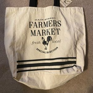 Farmers market canvas bag. Used once. Great for all your goodies when shopping!
